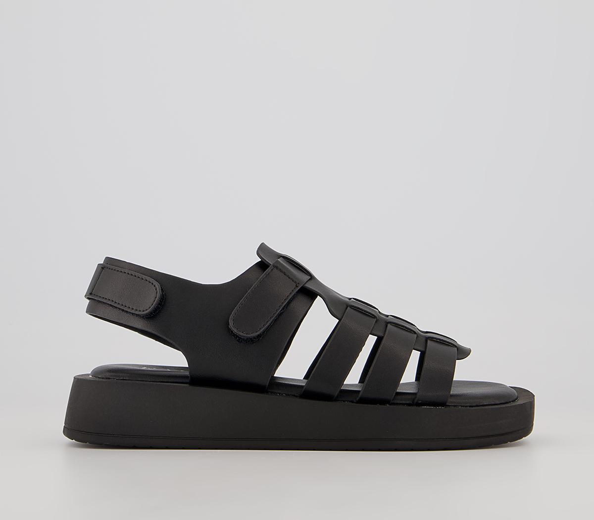 RaidElissa Fisherman Sandals RaidElissa Fisherman SandalsBlack