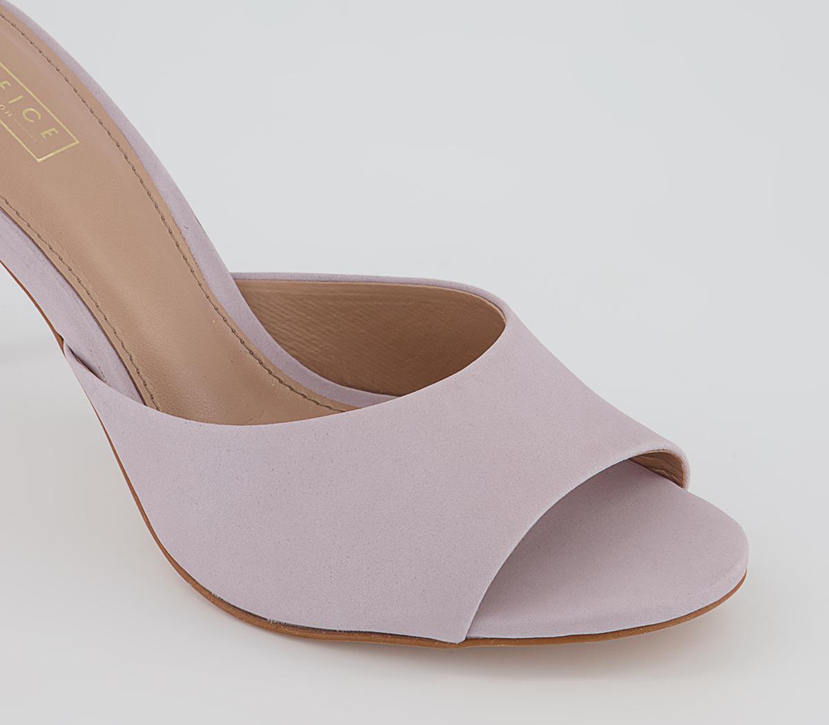 Office Magical Mule Sandals Office Magical Mule Sandals Lilac Nubuck