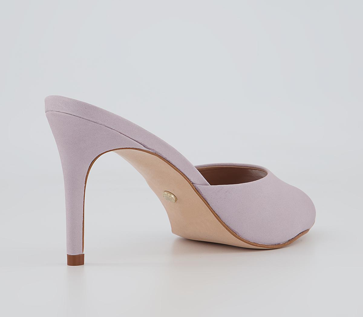 Office Magical Mule Sandals Office Magical Mule Sandals Lilac Nubuck