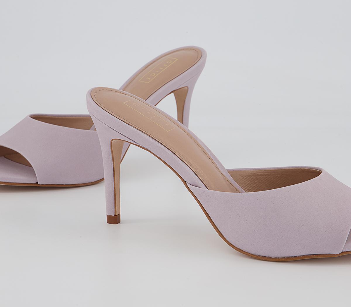 Office Magical Mule Sandals Office Magical Mule Sandals Lilac Nubuck
