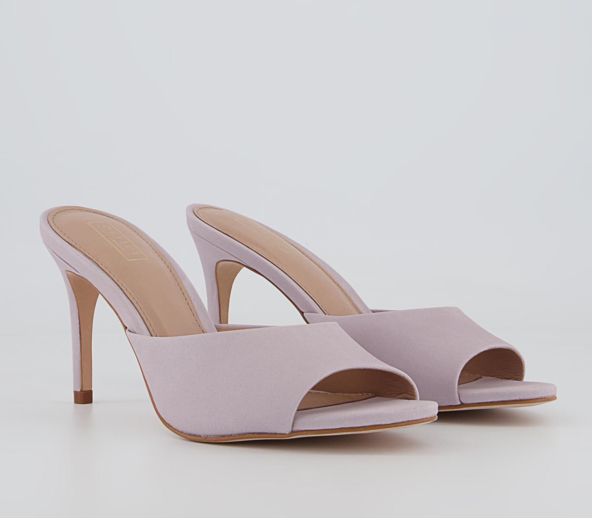 Office Magical Mule Sandals Office Magical Mule Sandals Lilac Nubuck