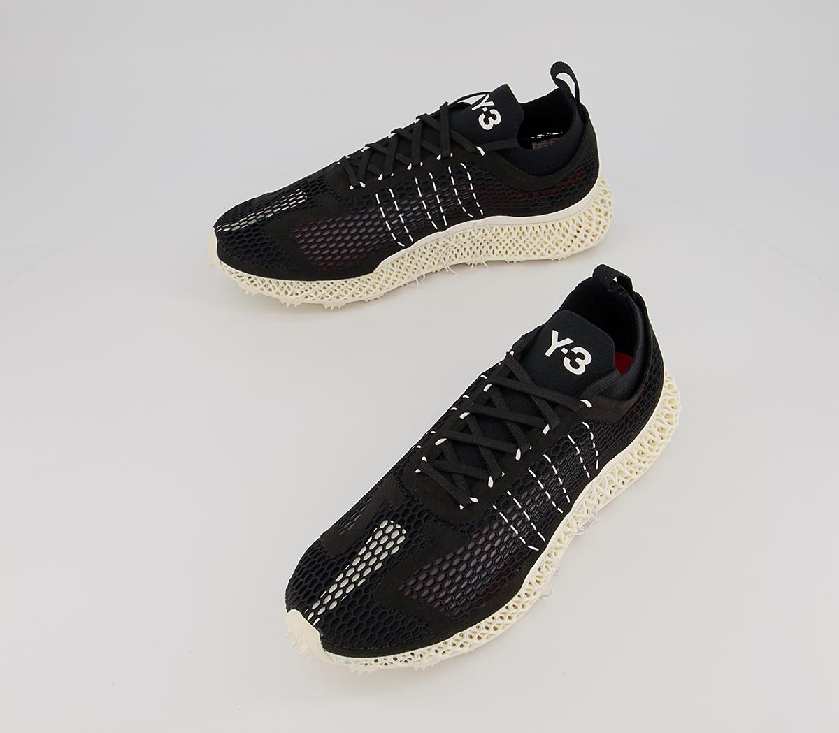 adidas Y-3 Y-3 Runner 4d Halo Trainers adidas Y-3 Y-3 Runner 4d Halo Trainers Black Core White Red