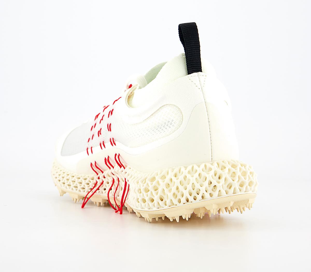 adidas Y-3 Y-3 Runner 4d Halo Trainers adidas Y-3 Y-3 Runner 4d Halo Trainers Core White Red Bright Cyan
