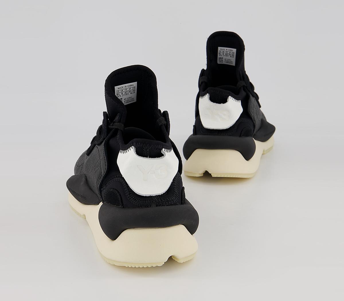 adidas Y-3 Y-3 Kaiwa Trainers adidas Y-3 Y-3 Kaiwa Trainers Black Black Cream White