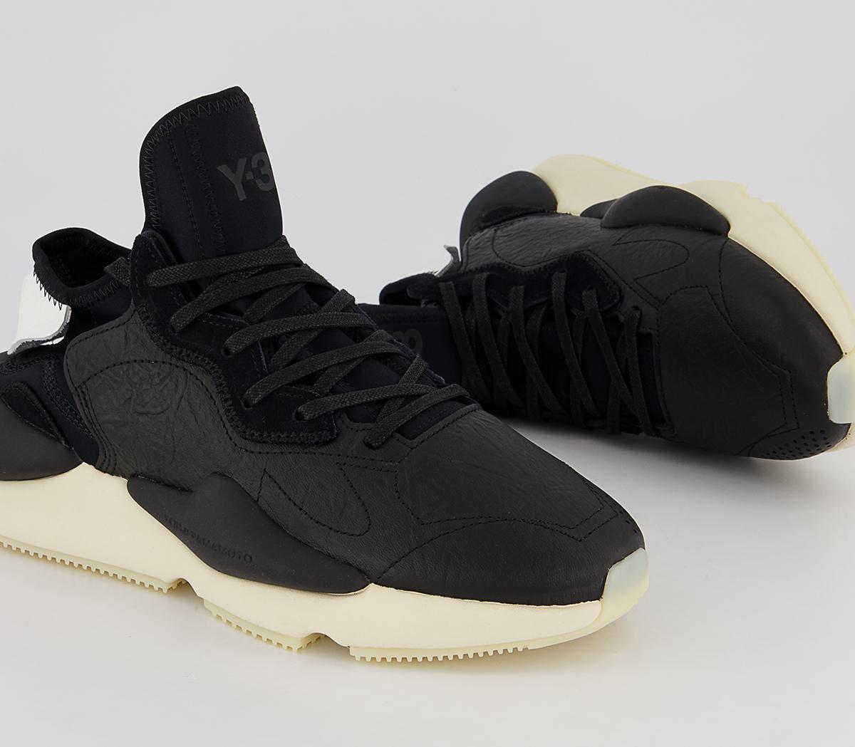 adidas Y-3 Y-3 Kaiwa Trainers adidas Y-3 Y-3 Kaiwa Trainers Black Black Cream White