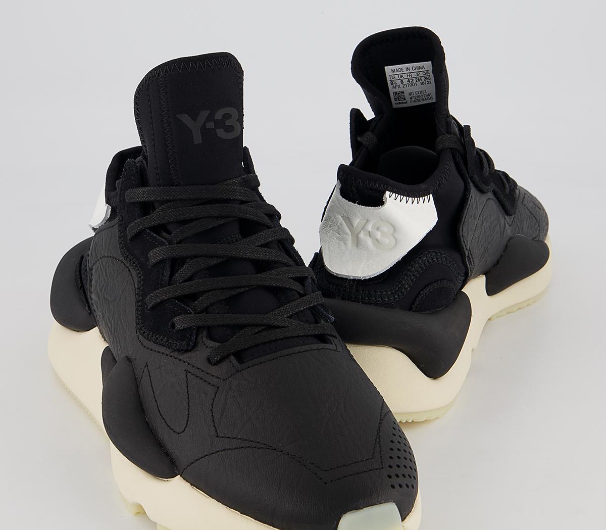 adidas Y-3 Y-3 Kaiwa Trainers adidas Y-3 Y-3 Kaiwa Trainers Black Black Cream White
