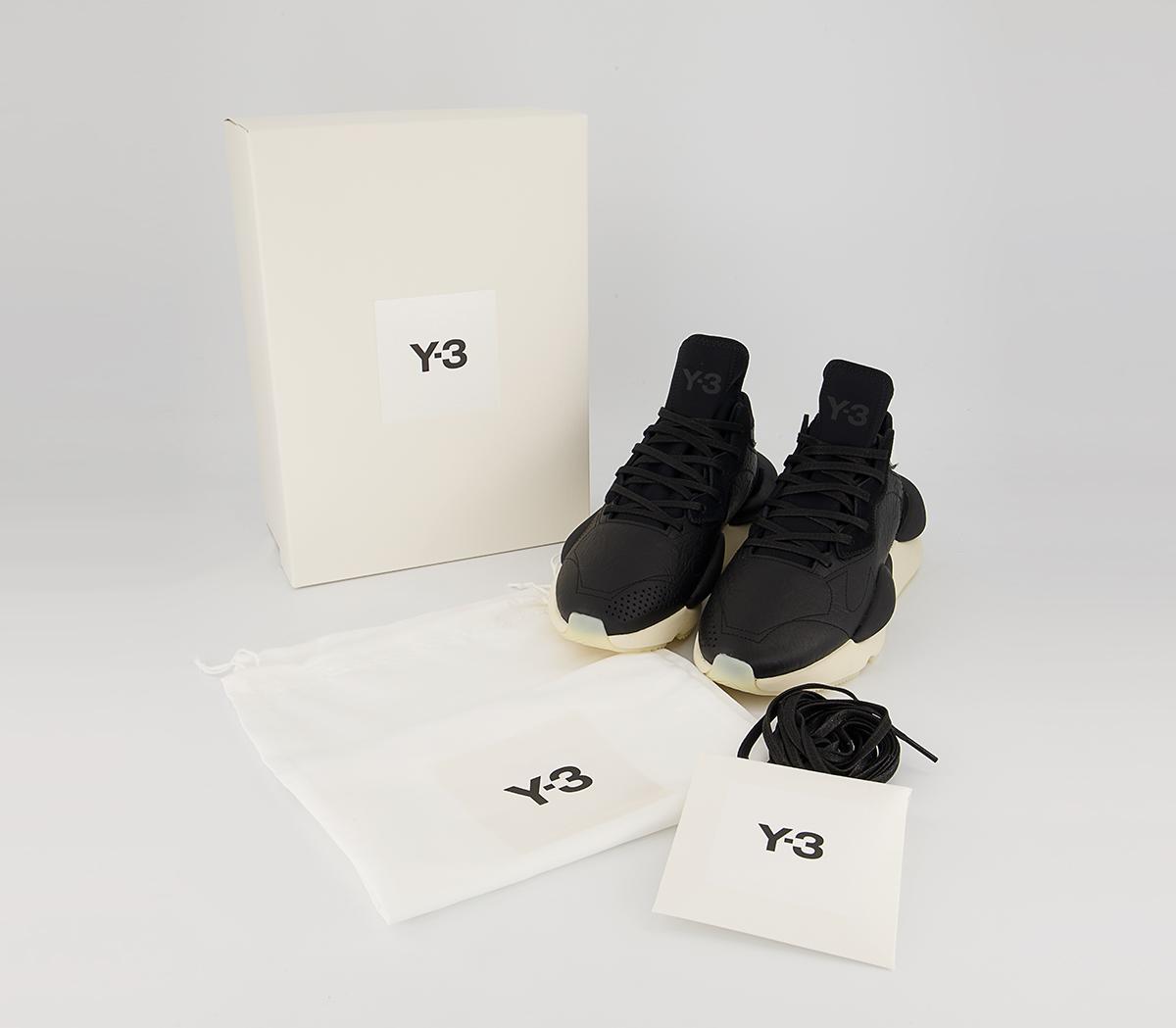 adidas Y-3 Y-3 Kaiwa Trainers adidas Y-3 Y-3 Kaiwa Trainers Black Black Cream White