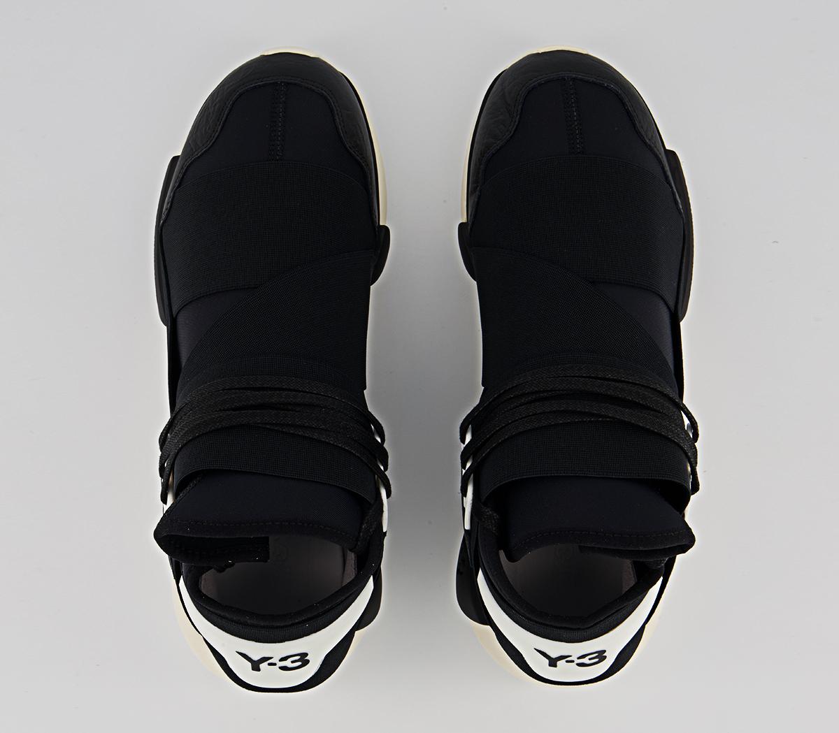 adidas Y-3 Y-3 Qasa Hi Trainers adidas Y-3 Y-3 Qasa Hi Trainers Black Black White