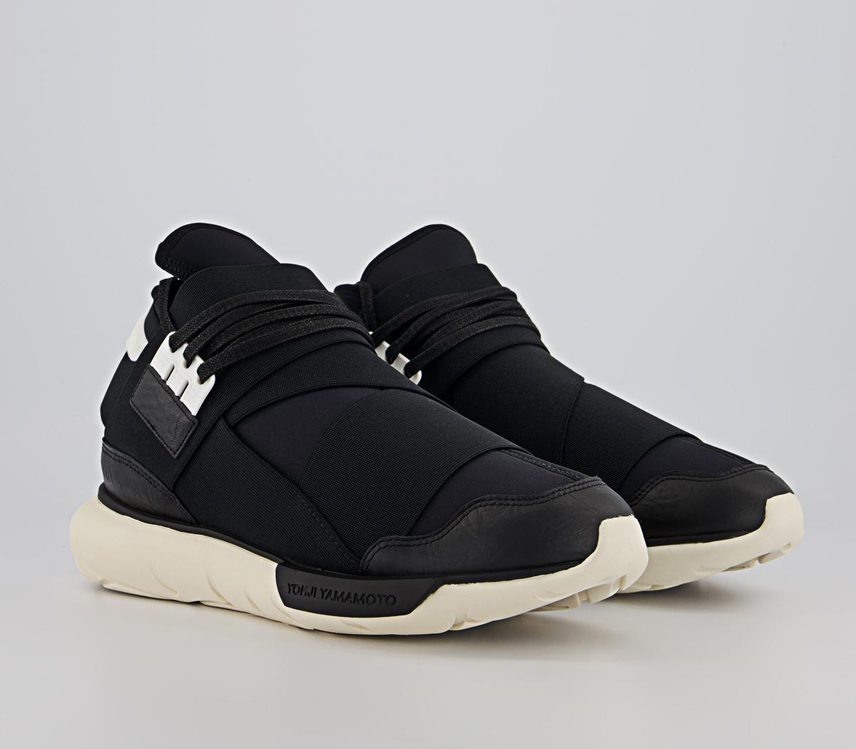 adidas Y-3 Y-3 Qasa Hi Trainers adidas Y-3 Y-3 Qasa Hi Trainers Black Black White