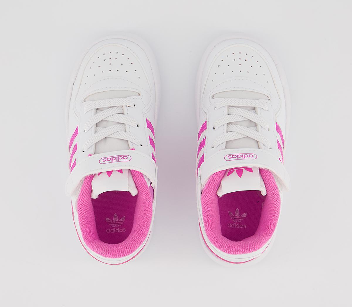 adidas Forum Low Infant Trainers adidas Forum Low Infant Trainers White Pink