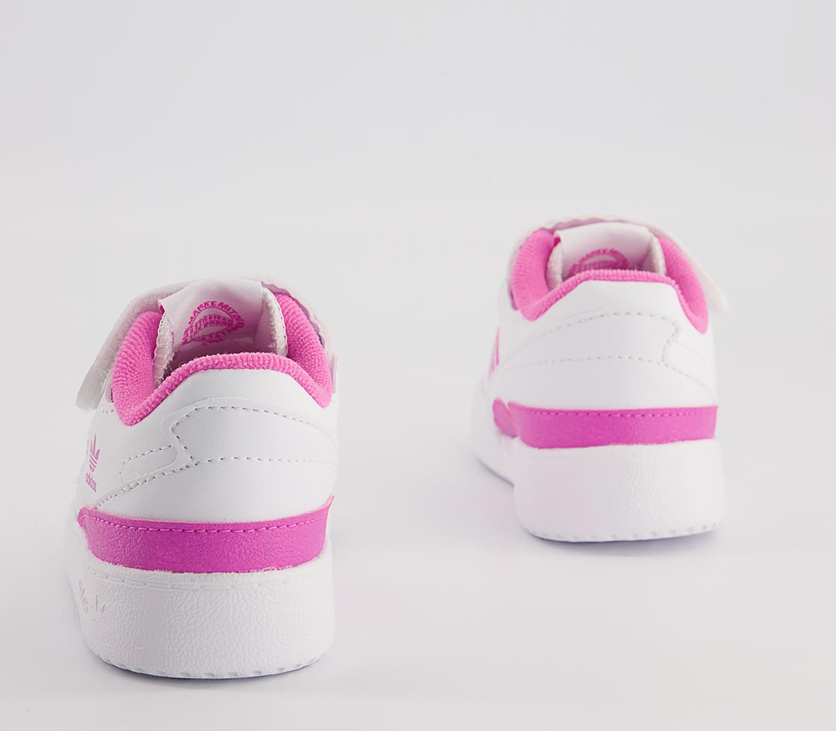 adidas Forum Low Infant Trainers adidas Forum Low Infant Trainers White Pink