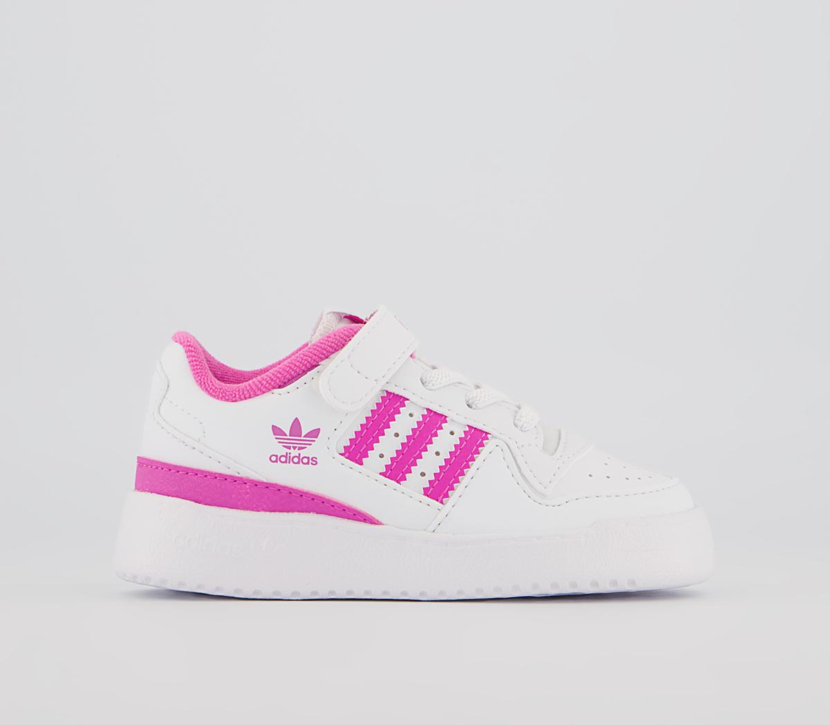 Pink adidas hot sale infant trainers