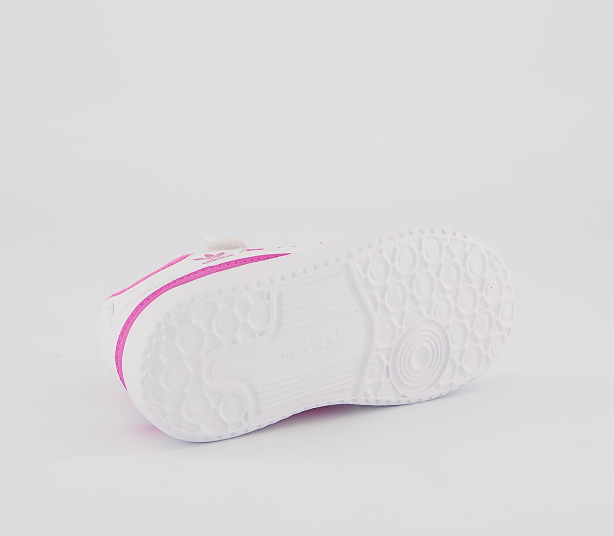adidas Forum Low Infant Trainers adidas Forum Low Infant Trainers White Pink