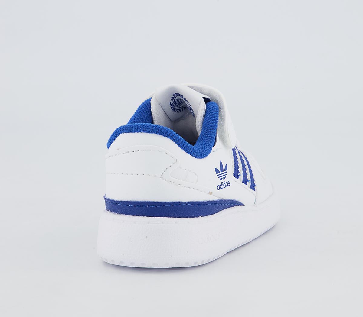 adidas Forum Low Infant Trainers adidas Forum Low Infant Trainers White Royal Blue