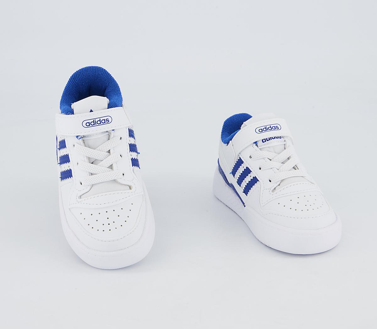 adidas Forum Low Infant Trainers adidas Forum Low Infant Trainers White Royal Blue