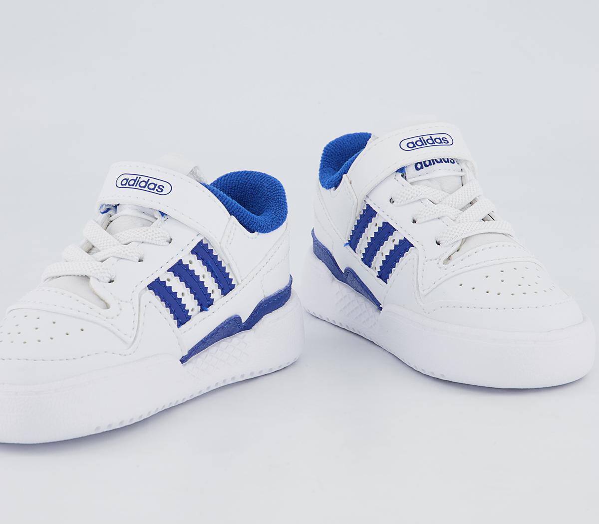 adidas Forum Low Infant Trainers adidas Forum Low Infant Trainers White Royal Blue