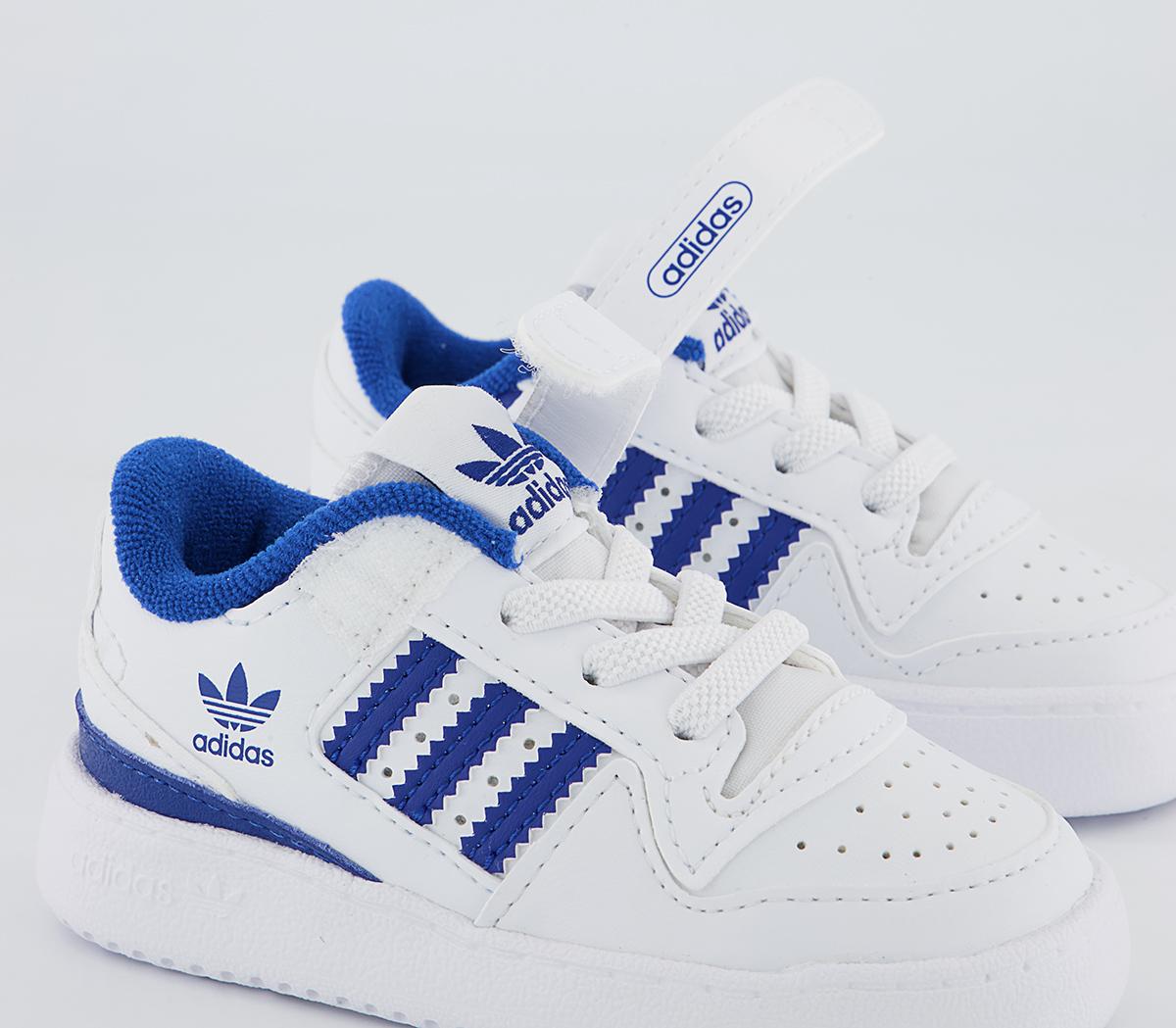 adidas Forum Low Infant Trainers adidas Forum Low Infant Trainers White Royal Blue