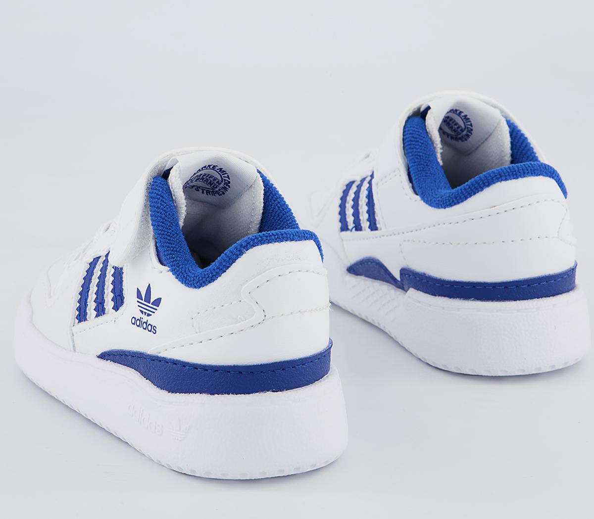 adidas Forum Low Infant Trainers adidas Forum Low Infant Trainers White Royal Blue