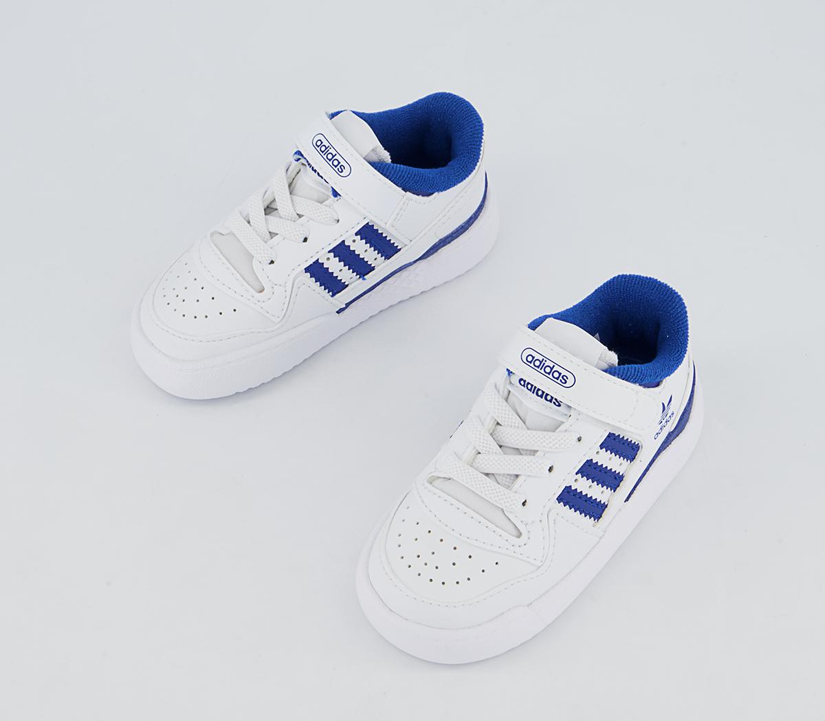 adidas Forum Low Infant Trainers adidas Forum Low Infant Trainers White Royal Blue
