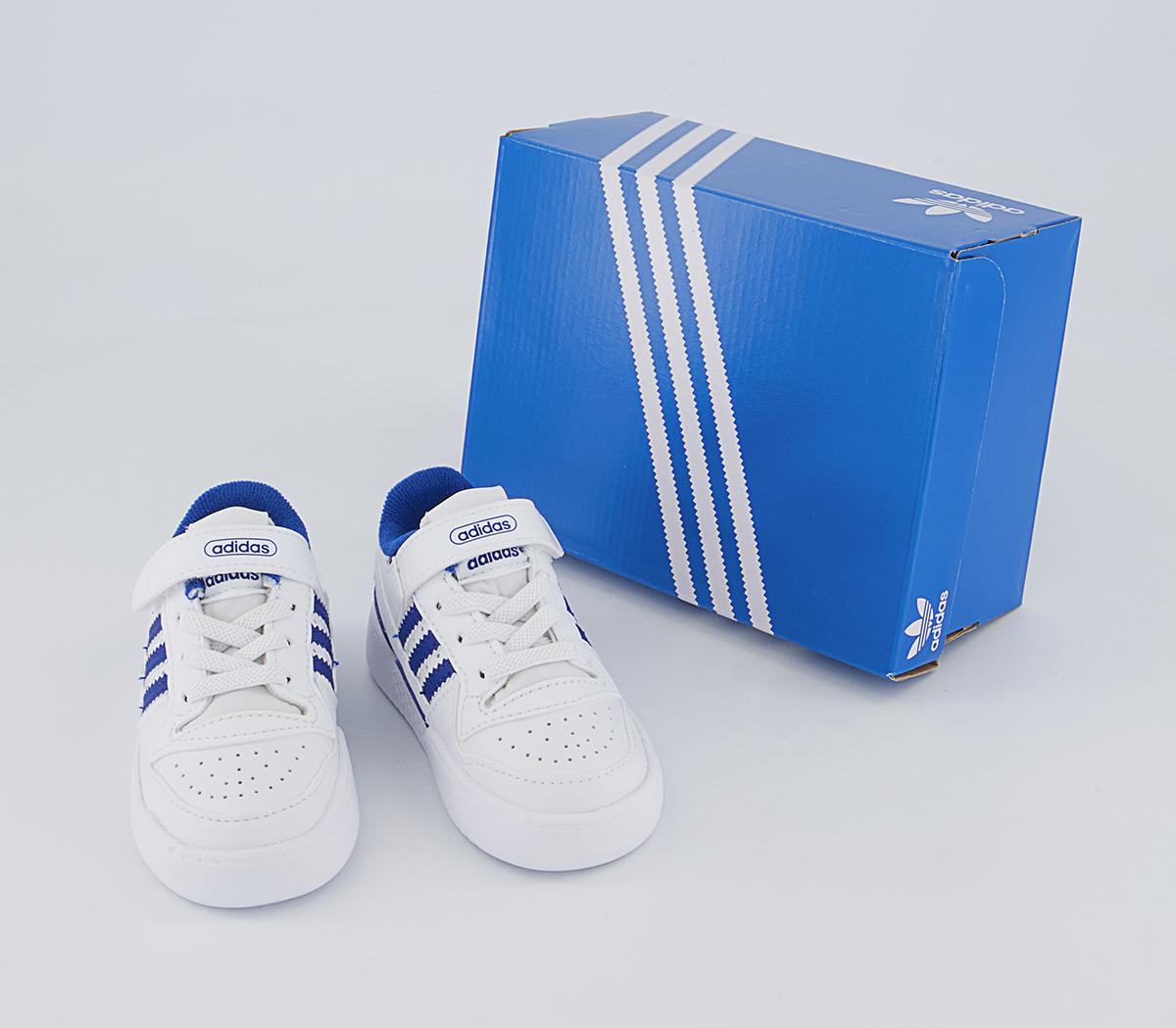 adidas Forum Low Infant Trainers adidas Forum Low Infant Trainers White Royal Blue