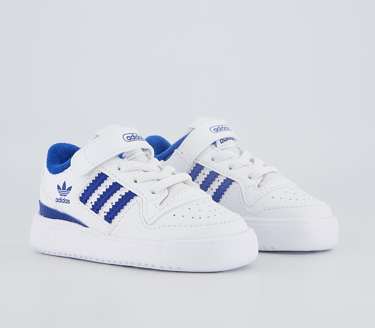 adidas Forum Low Infant Trainers adidas Forum Low Infant Trainers White Royal Blue