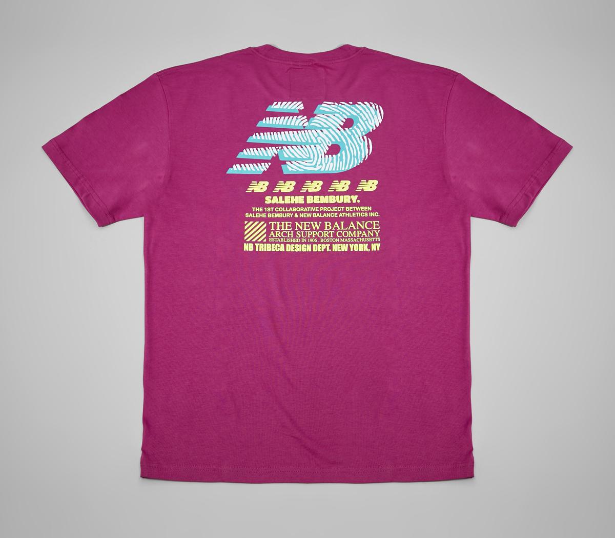 New Balance Nb X Salehe Logo Mania Tee New Balance Nb X Salehe Logo Mania Tee Jjl Multi