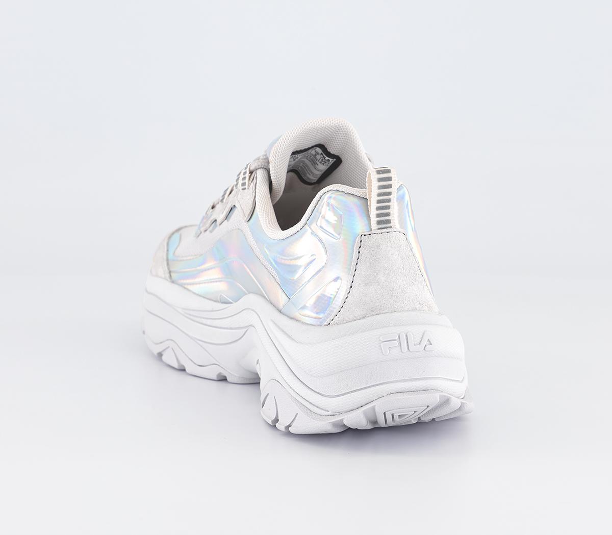 Fila Alpha Ray Trainers Fila Alpha Ray Trainers White Metallic