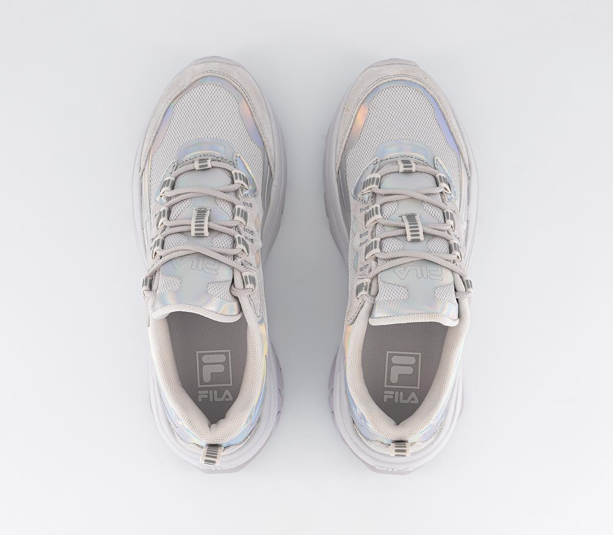 Fila Alpha Ray Trainers Fila Alpha Ray Trainers White Metallic