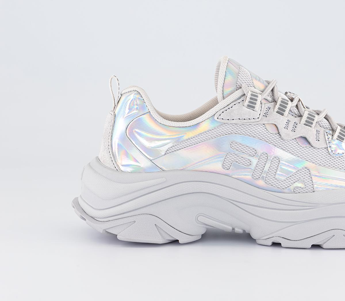 Fila Alpha Ray Trainers Fila Alpha Ray Trainers White Metallic