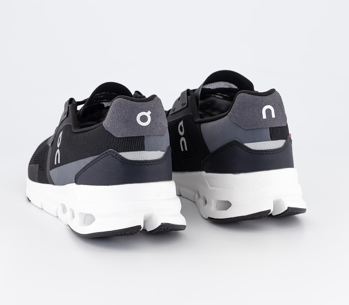 On Running Cloudrift Trainers Black White - Men's Trainers