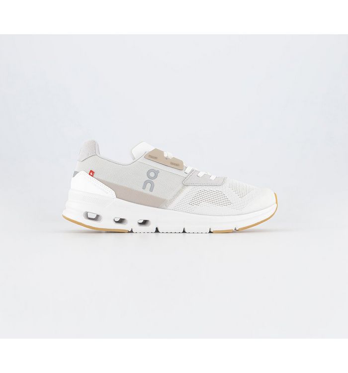 On Running Cloudrift Trainers Undyed White Sand F