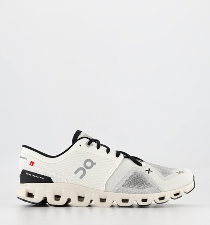 On Running Cloud X3 Trainers Ivory Black