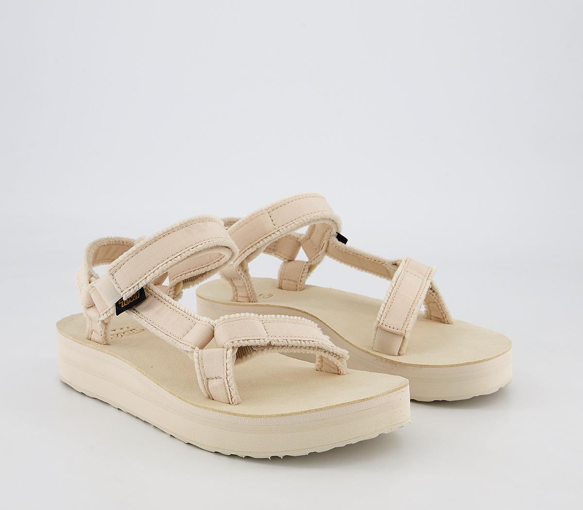 Teva Midform Universal Canvas Sandals Birch - Women’s Summer Shoes