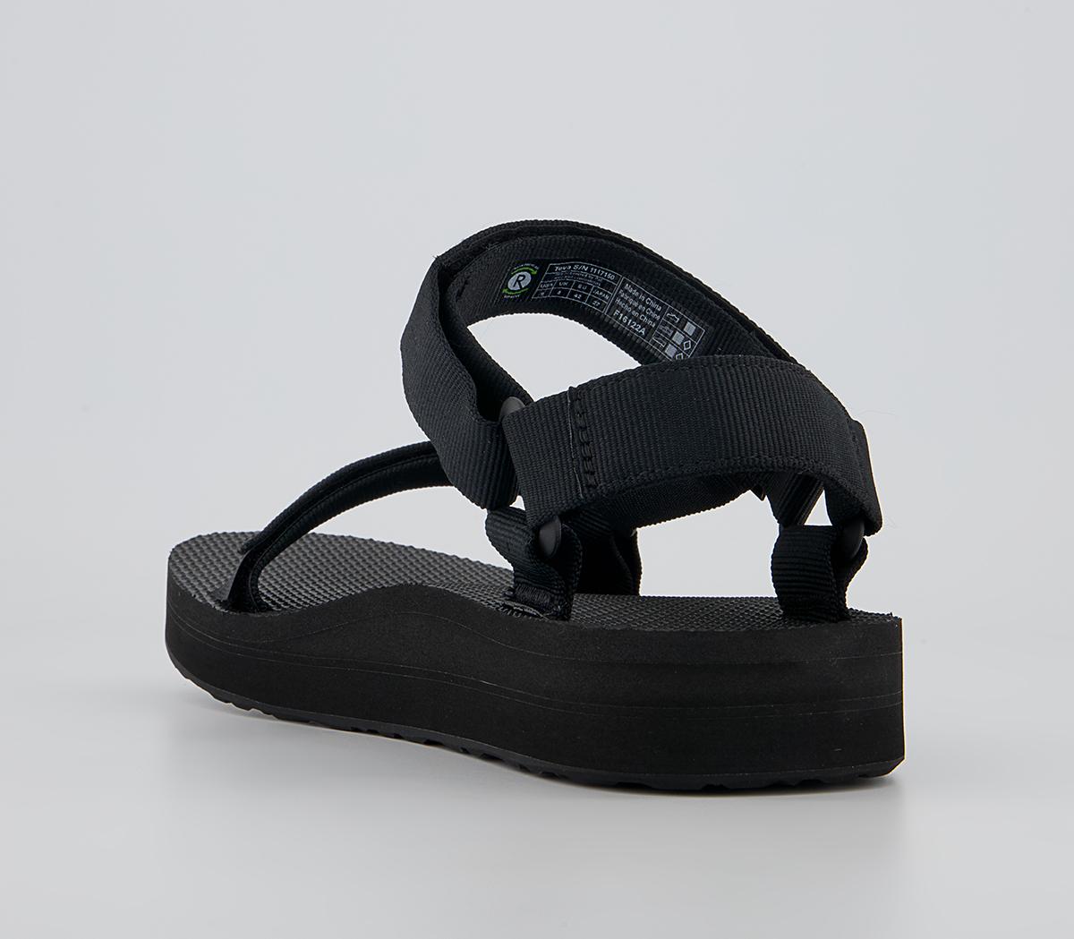 TevaMid Universal SandalsBlack