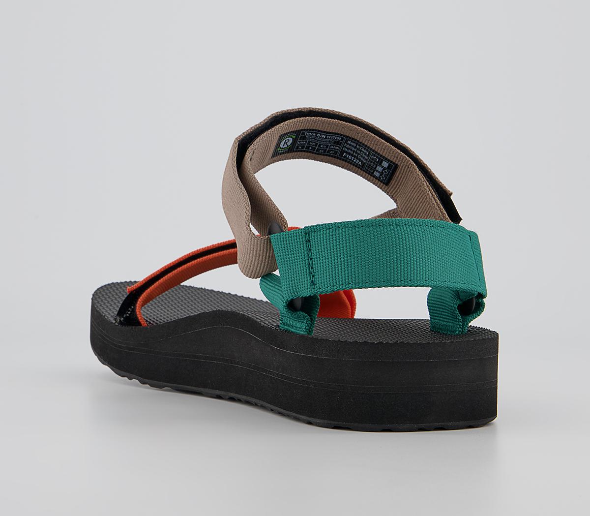 Teva Mid Universal Sandals Teva Mid Universal Sandals Caribou Multi