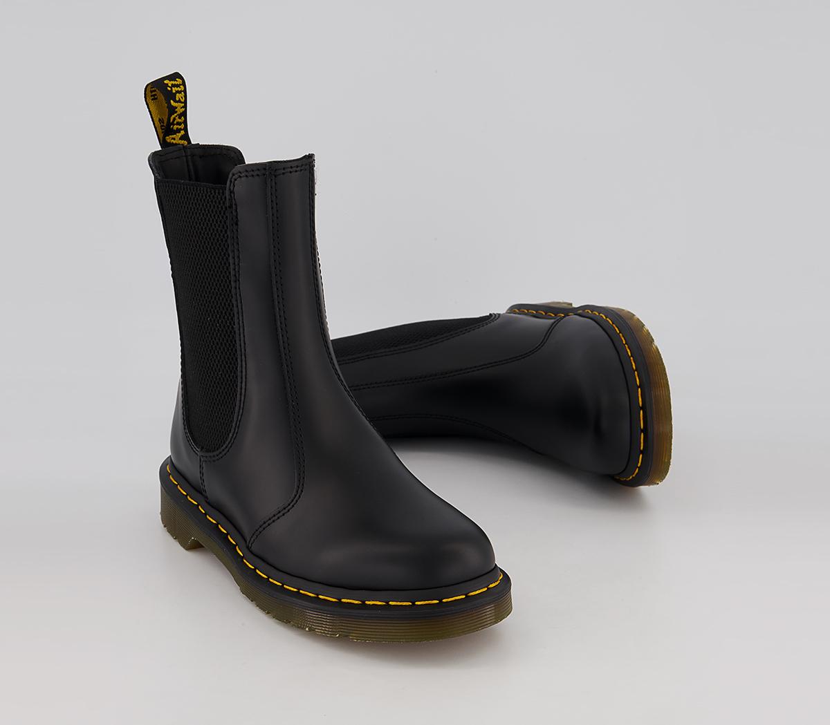 Dr. Martens 2976 Hi Chelsea Boots Dr. Martens 2976 Hi Chelsea Boots Black Smooth
