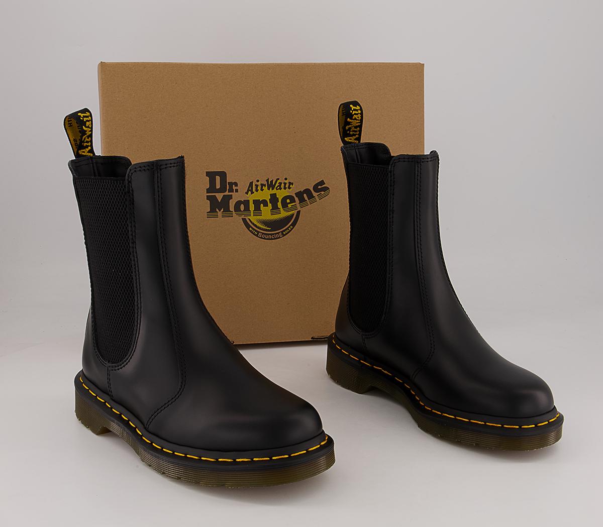 Dr. Martens 2976 Hi Chelsea Boots Dr. Martens 2976 Hi Chelsea Boots Black Smooth