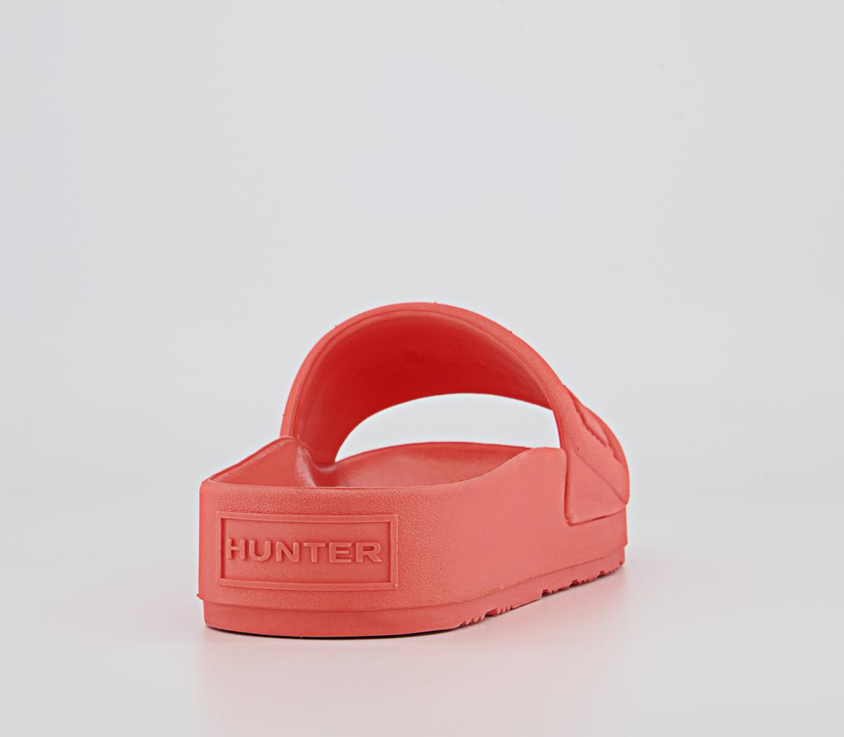 Hunter Bloom Algae Foam Sliders Hunter Bloom Algae Foam Sliders Sun Cap Orange