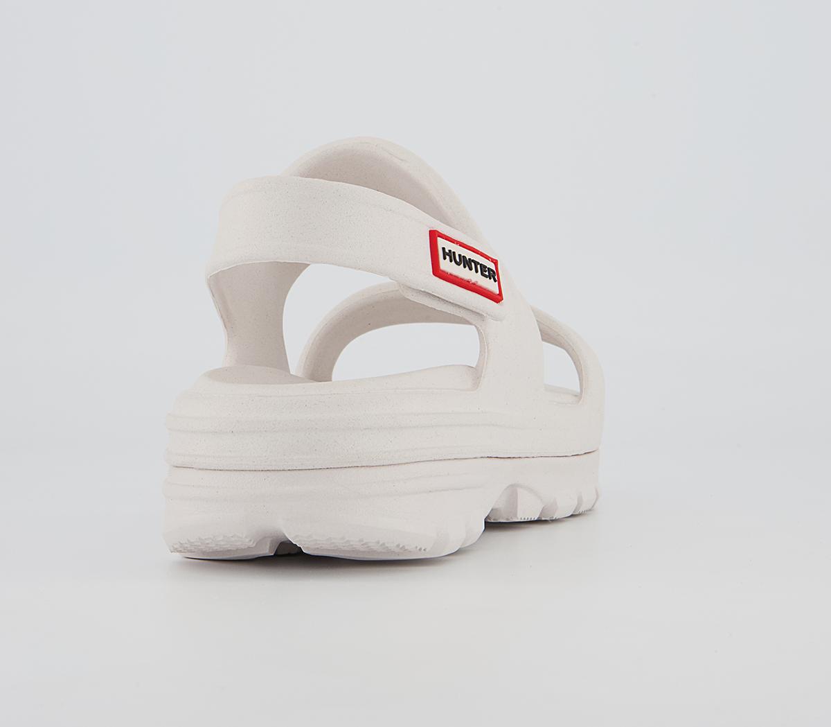 Hunter Bloom Algae Foam Sandals Hunter Bloom Algae Foam Sandals White