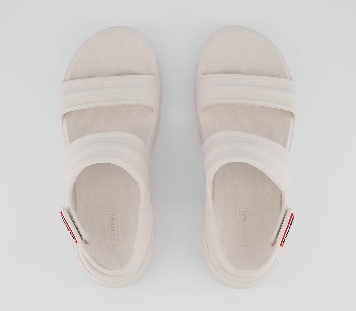 Hunter Bloom Algae Foam Sandals Hunter Bloom Algae Foam Sandals White