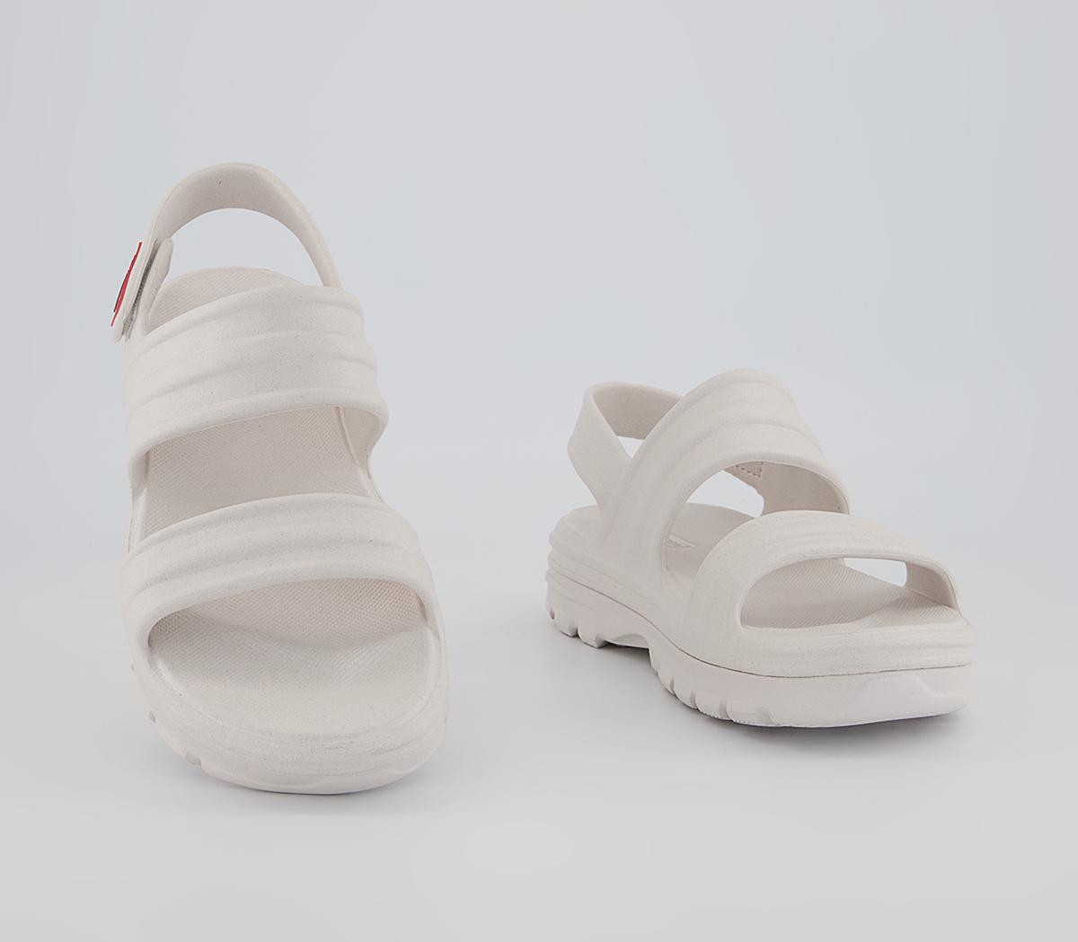 Hunter Bloom Algae Foam Sandals Hunter Bloom Algae Foam Sandals White