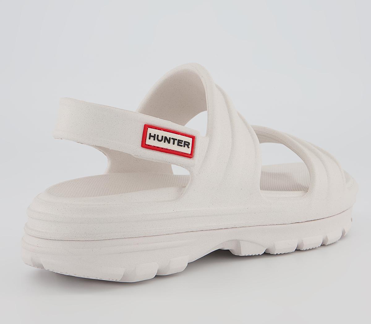 Hunter Bloom Algae Foam Sandals Hunter Bloom Algae Foam Sandals White