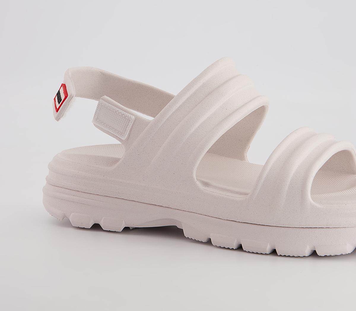 Hunter Bloom Algae Foam Sandals Hunter Bloom Algae Foam Sandals White