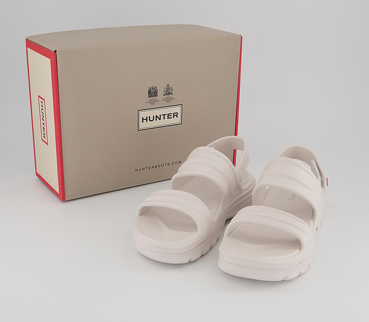 Hunter Bloom Algae Foam Sandals Hunter Bloom Algae Foam Sandals White