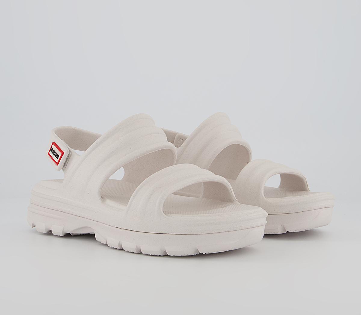 Hunter Bloom Algae Foam Sandals Hunter Bloom Algae Foam Sandals White