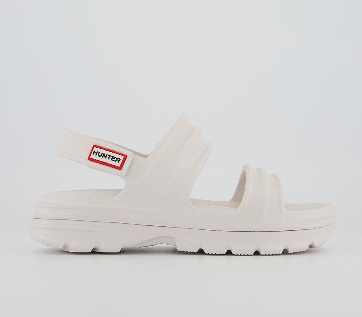 Hunter Bloom Algae Foam Sandals Hunter Bloom Algae Foam Sandals White