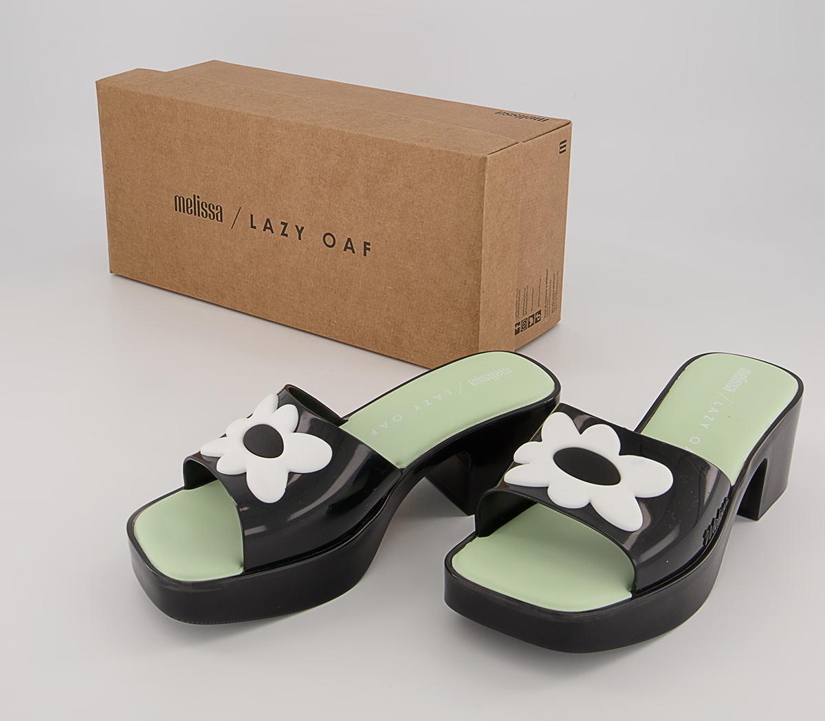 Melissa Melissa X Lazy Oaf Shape Sandals Melissa Melissa X Lazy Oaf Shape Sandals Black Contrast