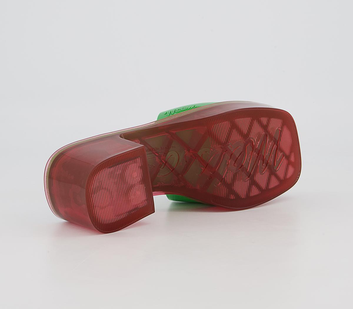 Melissa Melissa X Lazy Oaf Shape Sandals Melissa Melissa X Lazy Oaf Shape Sandals Green Contrast