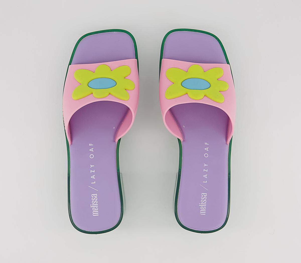 Melissa Melissa X Lazy Oaf Shape Sandals Melissa Melissa X Lazy Oaf Shape Sandals Pink Contrast
