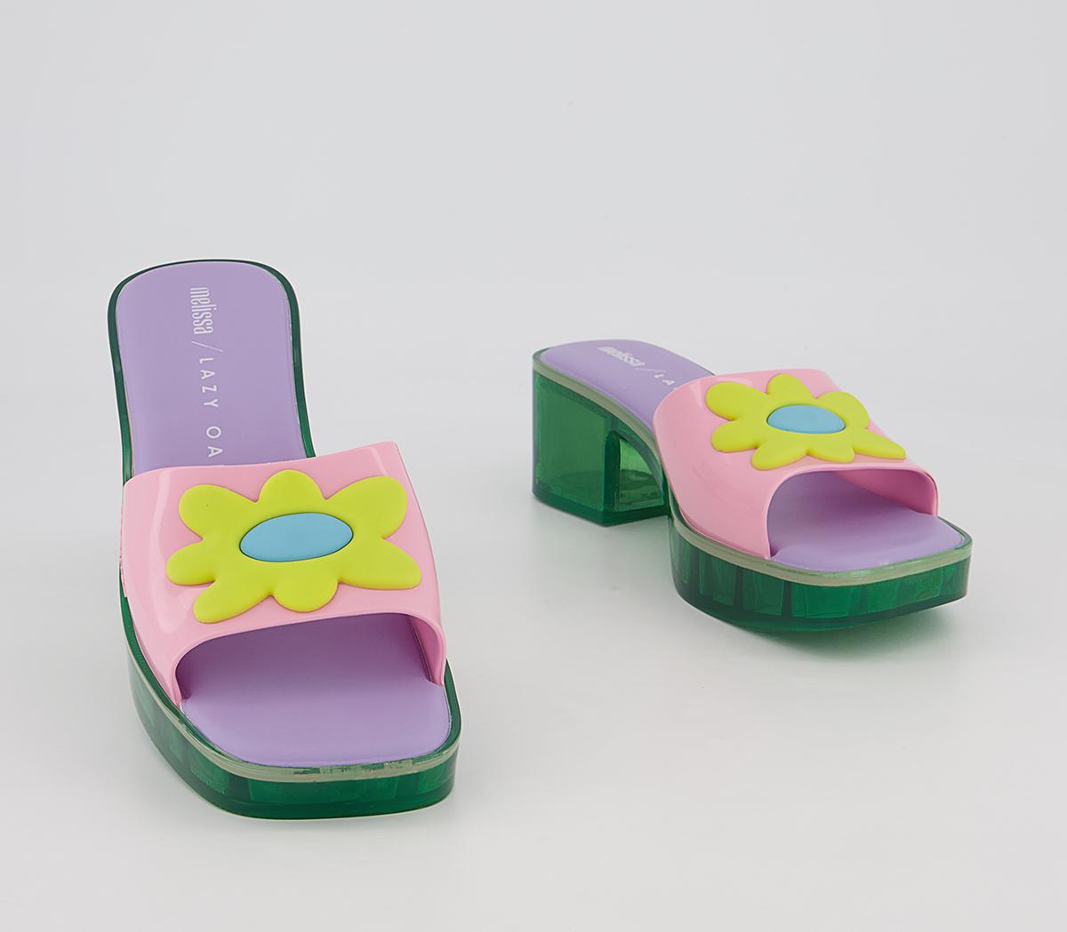 Melissa Melissa X Lazy Oaf Shape Sandals Melissa Melissa X Lazy Oaf Shape Sandals Pink Contrast